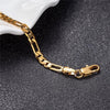 Collana 26 Lettere Maiuscole Acciaio Inossidabile Cavigliera