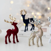 GlitterDeer Hert Ornament - Sprankelende elegantie voor je kerstdecoraties