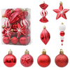 Kerstboomdecoratie Set – Unieke Ornamenten voor een Magische Kerst