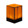 LumiHout - Lampada da tavolo LED con batteria e touch control