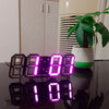 GlowLuxe - Orologio da parete 3D LED elegante