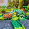 Set Treno Dinosauro da Corsa | Interactieve Speelset per Bambini