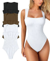 Ärmelloser Bodysuit mit quadratischem Ausschnitt – Elegant & Bequem