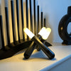 Kabellose Abstrakte Moderne Trio Tischlampe