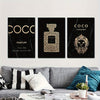 Luxury Perfume Bottle Canvas Art Set – Elegantie voor Jouw Ruimte