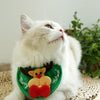 Set Natalizio Festivo per Animali Domestici - Cappello & Bavaglino