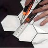 WallStyle HexaPanels - Carta da parati esagonale autoadesiva impermeabile