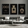 Luxury Perfume Bottle Canvas Art Set – Elegantie voor Jouw Ruimte