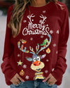 Quinty Kersttrui voor Dames - Speels en Comfortabel