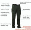 Pantaloni in softshell invernali impermeabili per uomo