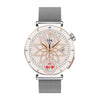 Hypebay ECG|EKG Gezondheids Smart Call Dames Horloge Lichaamsvet(BMI) Bloedsuiker Ureumzuur en Lipiden Bewaking