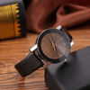 Kwartsheren leren horloge