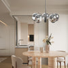 Moderno lampadario in vetro – Illuminazione elegante