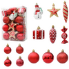 Kerstboomdecoratie Set – Unieke Ornamenten voor een Magische Kerst