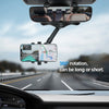 360° draaibare multifunctionele auto achteruitkijkspiegel telefoonhouder
