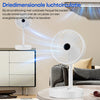 BreezeFold – Opvouwbare en Oplaadbare Tafelventilator