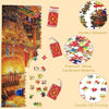 Weihnachtsrätselspaß | Kerstpuzzel Set für Familienvergnügen