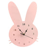 BunnyClock – Orologio da parete per bambini carino con design a coniglietto