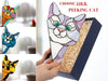 PrismPurr - Casa per gatti con effetti lucidi