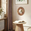 SolisMirror - Bohemian Sonnenblumen Wandspiegel