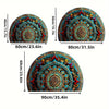 MandaLux – Zerbino Mandala Lavabile con Antiscivolo