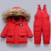 Kinder Winterjacken und Overall Set - Warm und Geschützt während Winterabenteuern