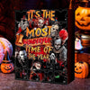 Adventskalender voor Halloween-horrorfilmpersonages