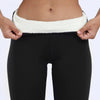 Damen Lammfell Winterleggings