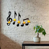 Melodic Notes™️ | Breng emotie en muzikaliteit in huis met deze unieke muzieknoot wanddecoratie