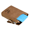 SafetyWallet - Portafoglio in pelle anti-furto con protezione RFID