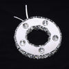 Lampada da soffitto a LED, lampadario di cristallo