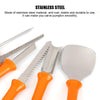 Set di coltelli per zucca in acciaio inox