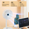 BreezeFold – Opvouwbare en Oplaadbare Tafelventilator