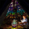 Polarstern lampada da terra illuminazione bohemien