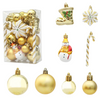 Kerstboomdecoratie Set – Unieke Ornamenten voor een Magische Kerst