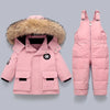 Kinder Winterjacken und Overall Set - Warm und Geschützt während Winterabenteuern