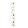 7 Chakra Edelstenen wanddecoratie