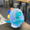 Dino berretto invernale - berretto caldo e giocoso per bambini