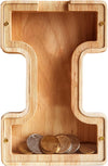 WoodBank - Salvadanaio in legno con design creativo
