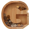 WoodBank - Salvadanaio in legno con design creativo