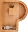 WoodBank - Salvadanaio in legno con design creativo
