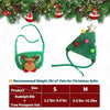 Set Natalizio Festivo per Animali Domestici - Cappello & Bavaglino