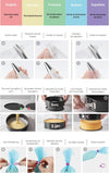 CakeMaster Decoratieset - Complete Bakset voor Perfect Gedecoreerde Taarten