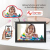 Digitale Fotolijst - 10.1 Inch Display met Stijlvol Houten Ontwerp