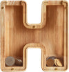 WoodBank - Salvadanaio in legno con design creativo
