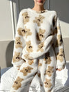CosyBear Lounge Set - Warme en Stijlvolle Loungewear voor Thuis
