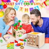 8-in-1 Houten Montessori Speelbox – Educatief Speelgoed voor Baby’s
