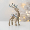 GlitterDeer Hert Ornament - Sprankelende elegantie voor je kerstdecoraties