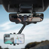 360° draaibare multifunctionele auto achteruitkijkspiegel telefoonhouder