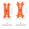 Supporto universale in silicone per telefono da manubrio bici
